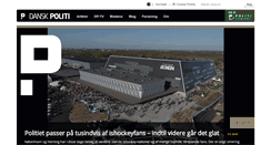 Desktop Screenshot of dansk-politi.dk