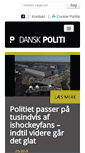 Mobile Screenshot of dansk-politi.dk